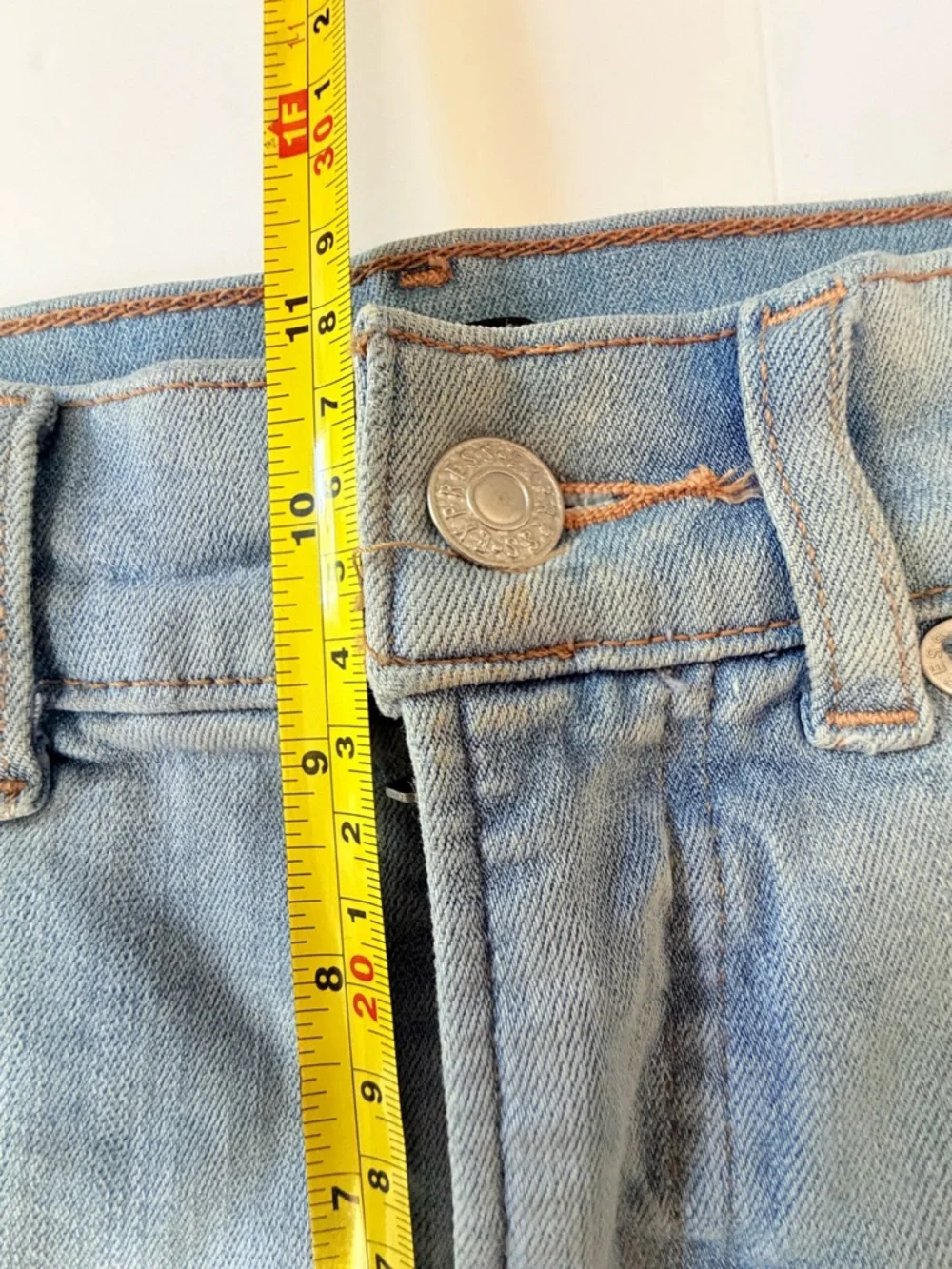 Express Jeans Bundle Women Size 4 Skinny Mid Rise Distressed Denim 2 Pair - Picture 9 of 16